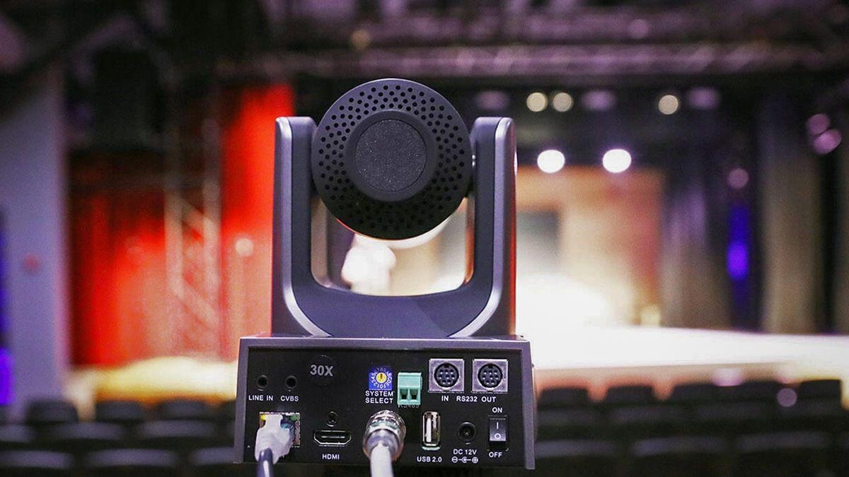 Podium Audio Visual PTZ Camera rentals for events